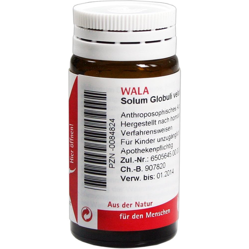 Braunes Glasfläschchen mit weißem Deckel und einem Etikett mit Text und Strichcode.