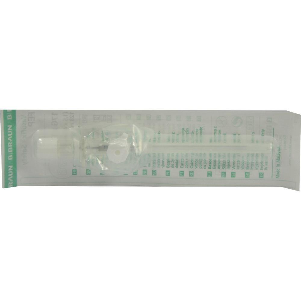 Eine medizinische Kan&uuml;le in einer durchsichtigen Verpackung.