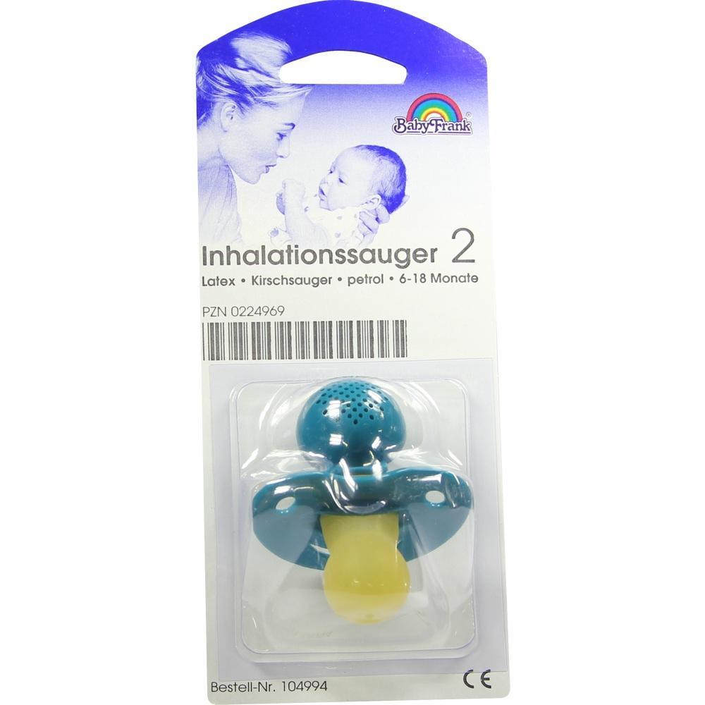 Ein Inhalationssauger für Babys, geeignet für 6-18 Monate, in einer Verpackung.