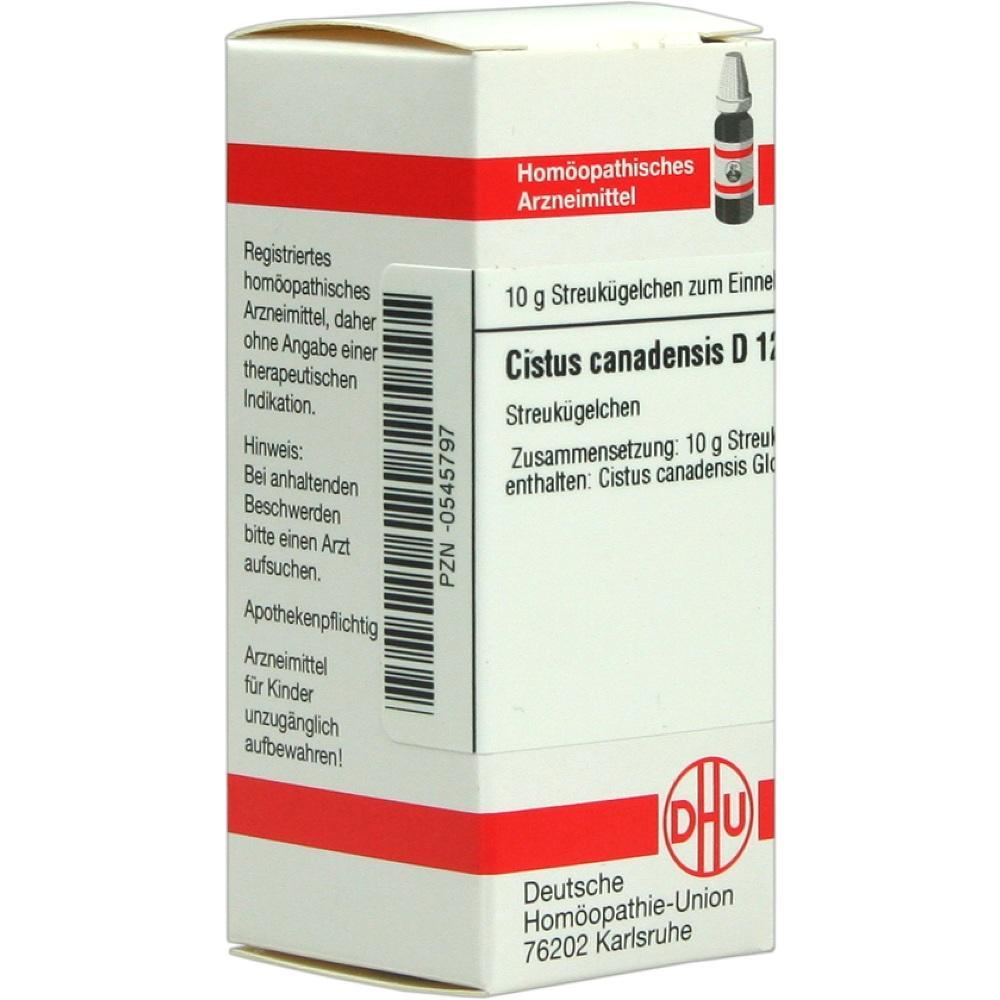 Weißer Karton mit homöopathischem Medikament in roter und schwarzer Schrift.