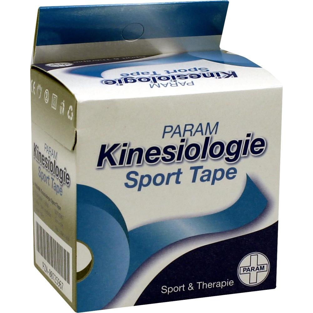 Eine Verpackung Kinesiologie Sporttape von der Marke Param.
