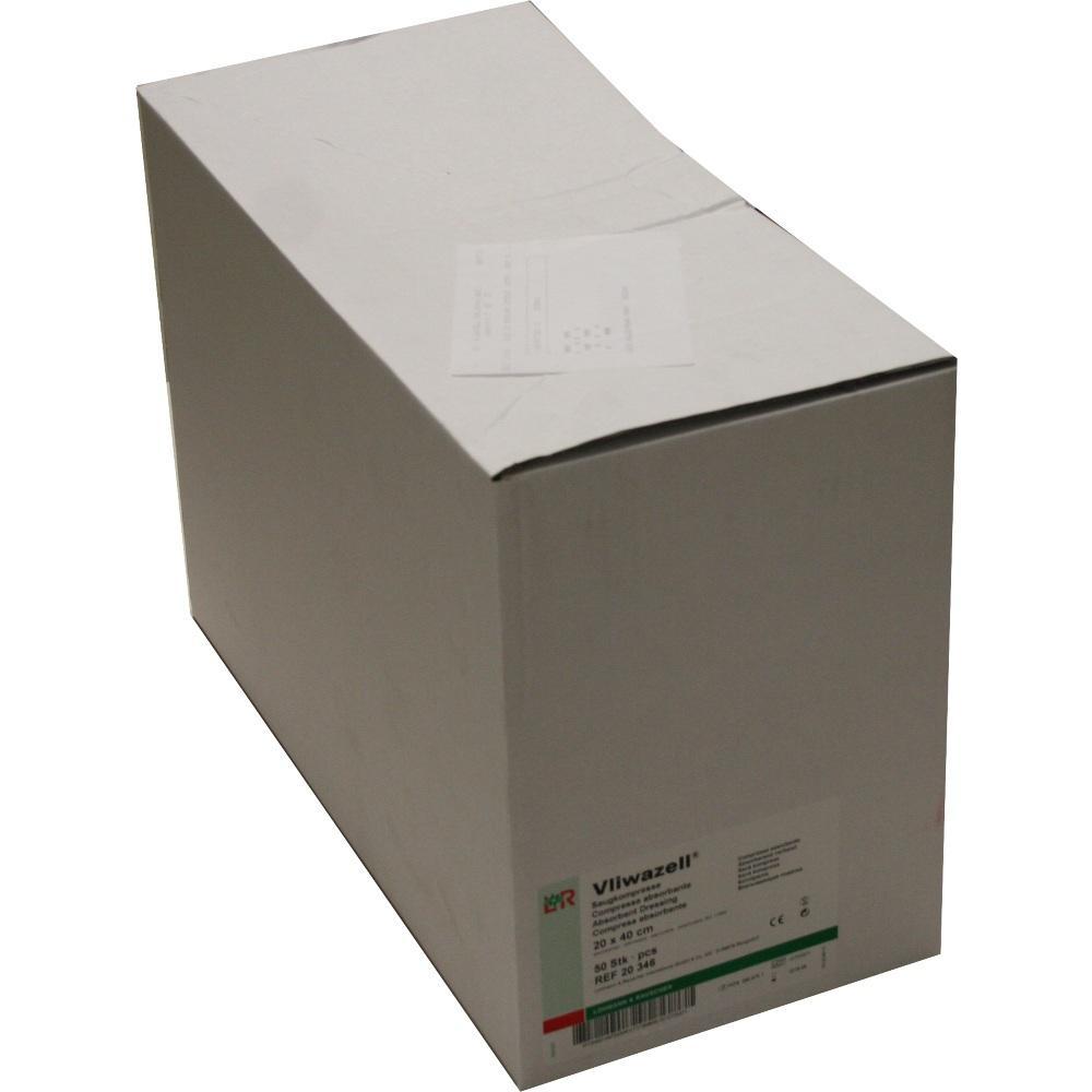 Ein gro&szlig;er, wei&szlig;er Karton mit einem Etikett vorne.