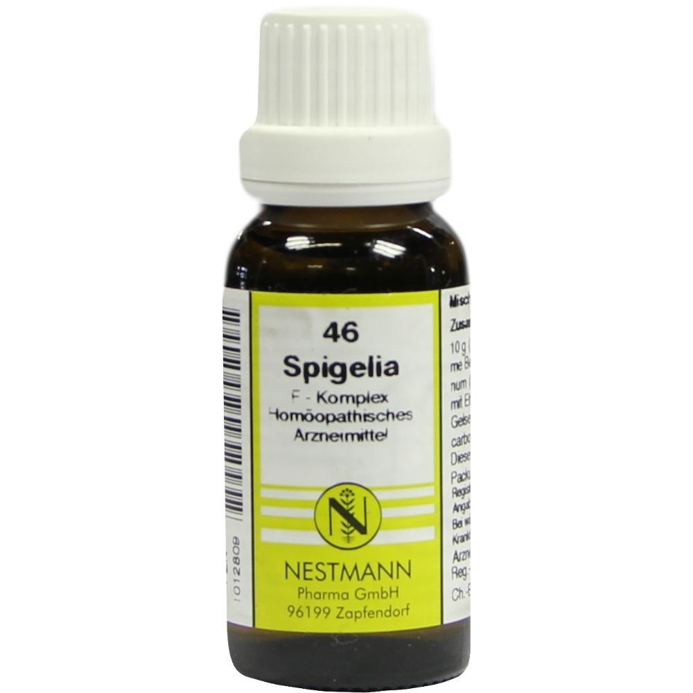 Braunes Fl&auml;schchen mit wei&szlig;em Deckel und Etikett f&uuml;r hom&ouml;opathisches Mittel.