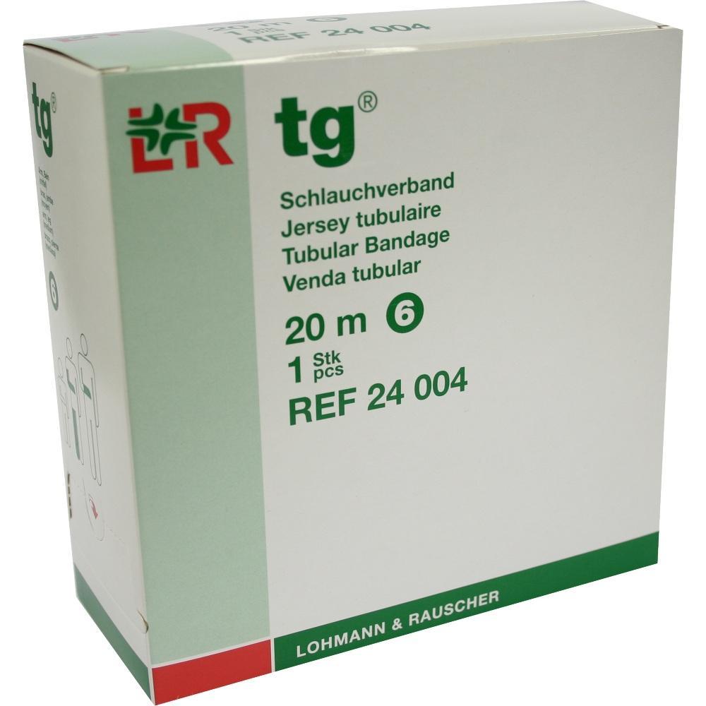 Eine Verpackung f&uuml;r einen Schlauchverband von Lohmann & Rauscher.