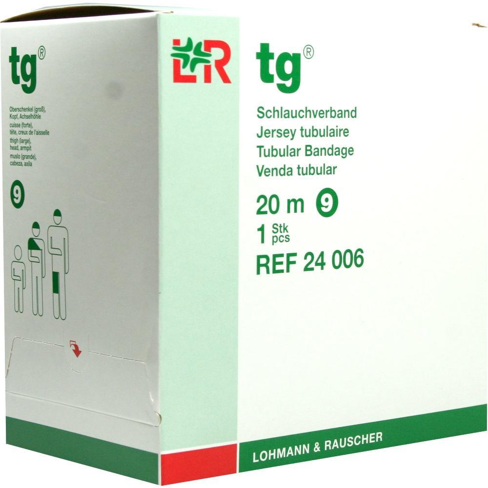 Kartonverpackung von einem Schlauchverband in verschiedenen Sprachen.