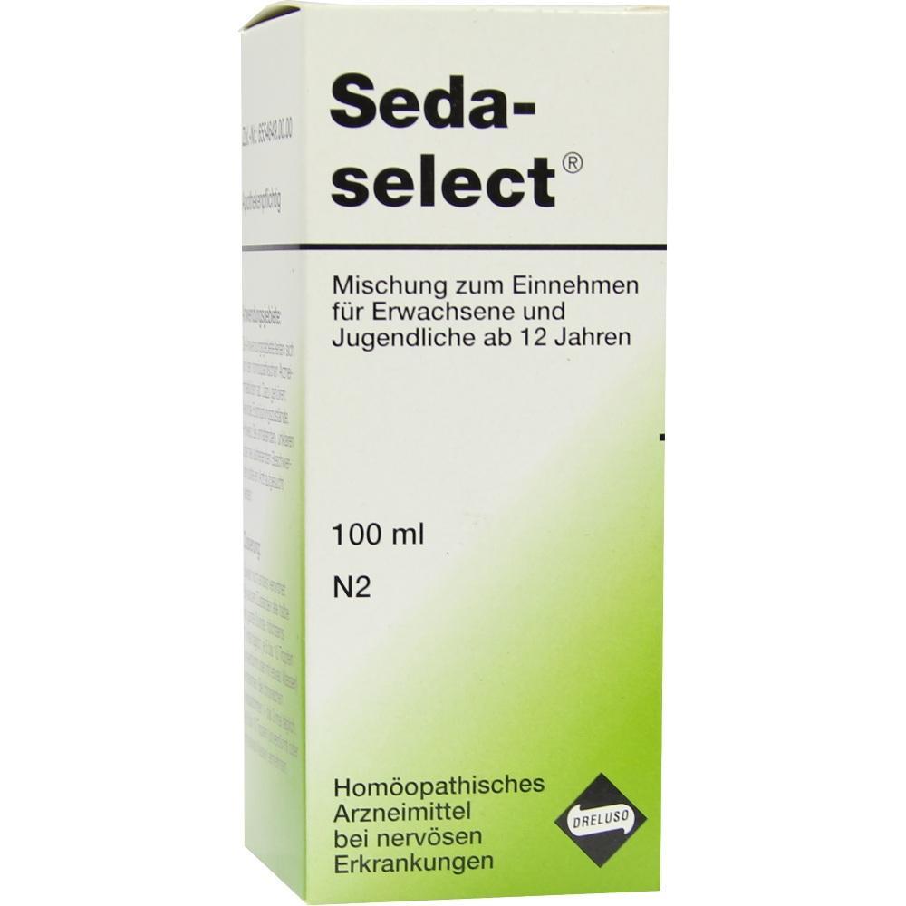 Verpackung vom hom&ouml;opathischen Medikament Seda-select zur inneren Anwendung.
