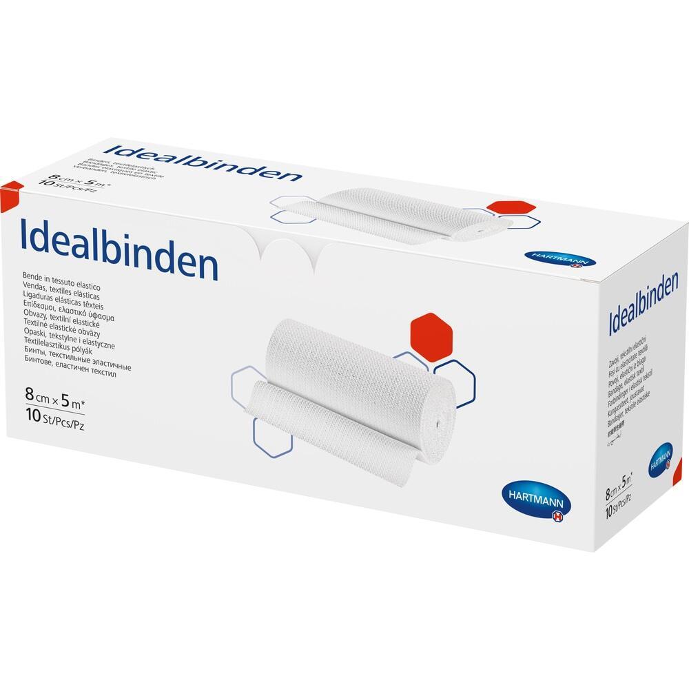 Eine Verpackung mit elastischen Idealbinden von Hartmann.