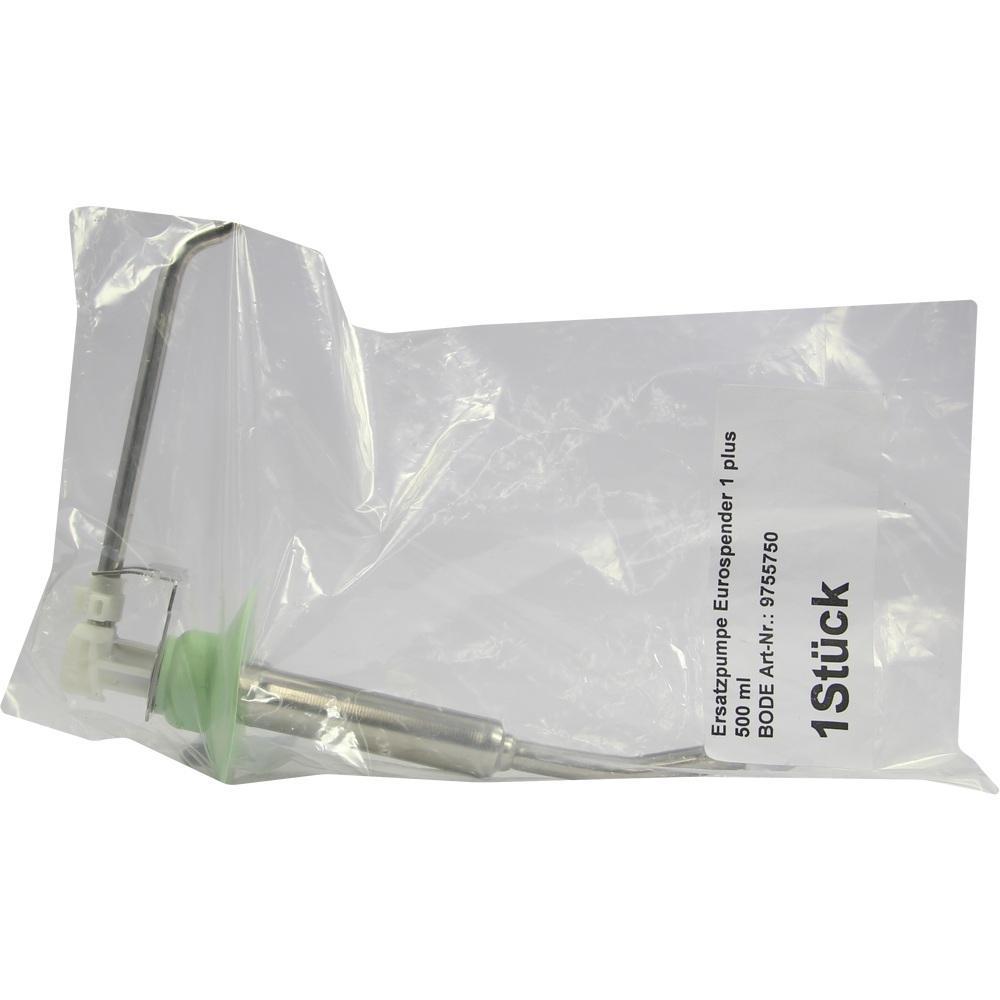 Eine Ersatzpumpe in einer durchsichtigen Kunststoffverpackung.