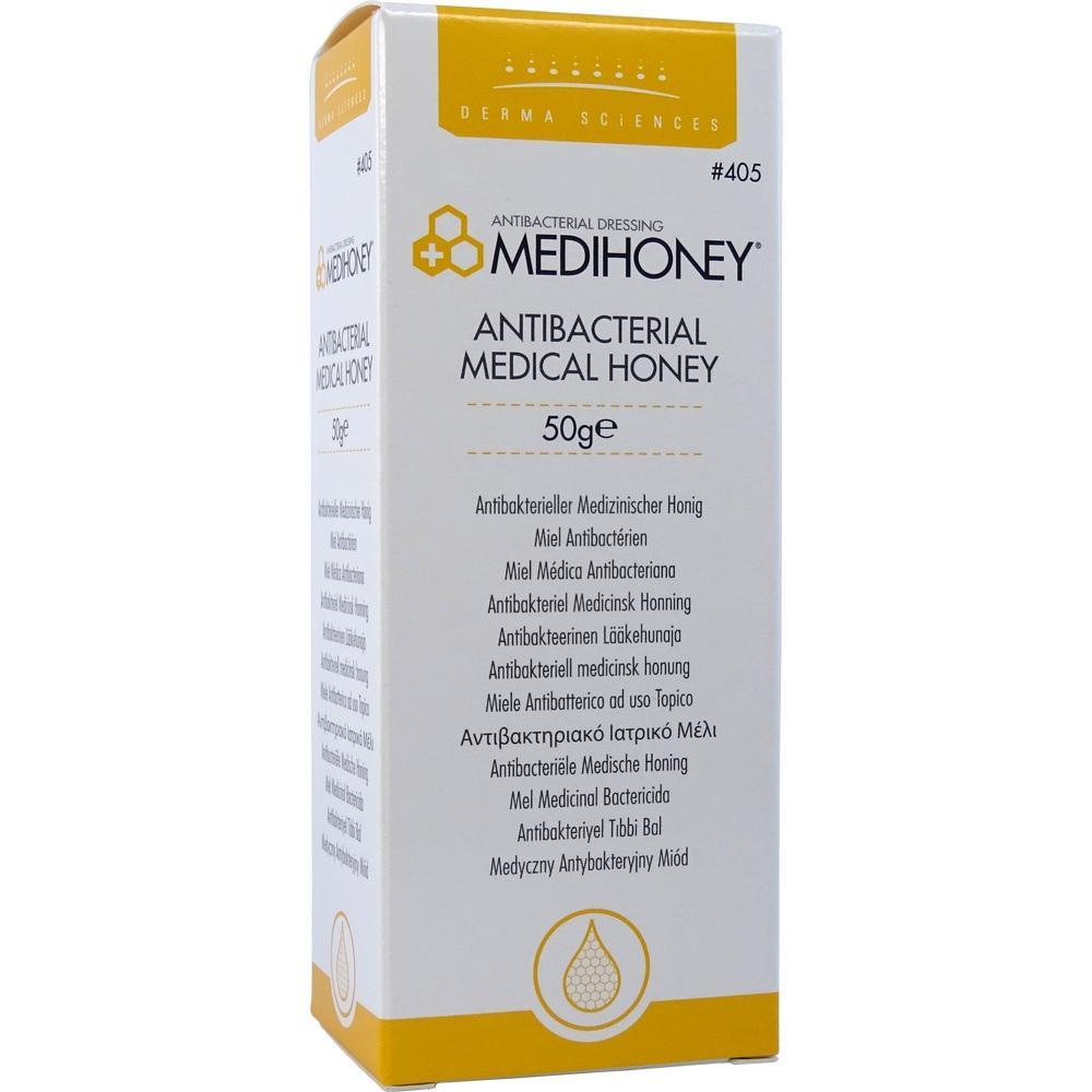 Eine Packung Medihoney antibakterieller medizinischer Honig, 50g.