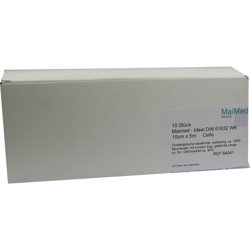 Weiße Verpackung für medizinische Binden mit Aufschrift.