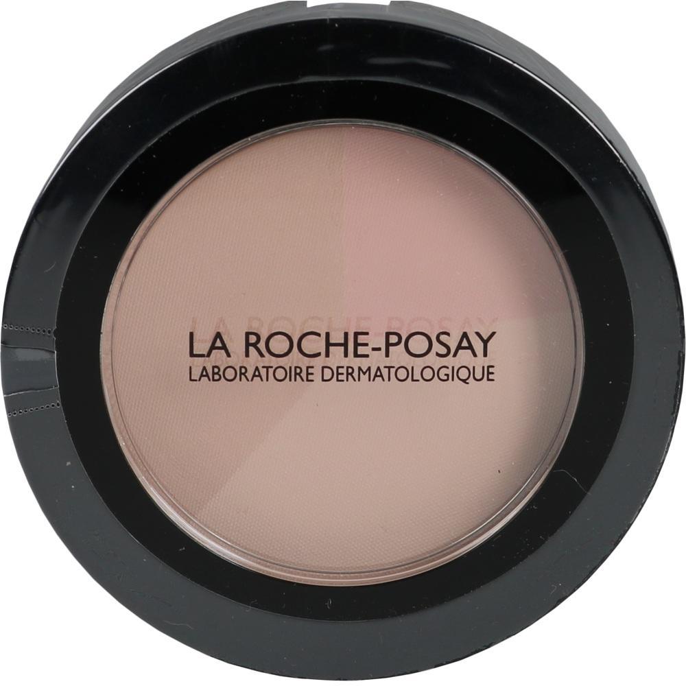 Runder Puder von La Roche-Posay in verschiedenen Hautt&ouml;nen.