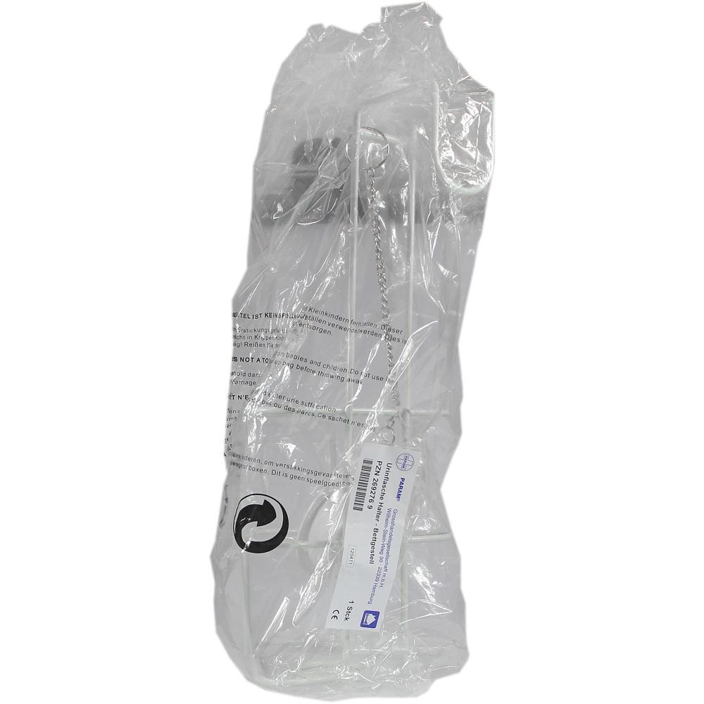 Ein verpacktes Produkt mit Kette in einer Plastiktüte.