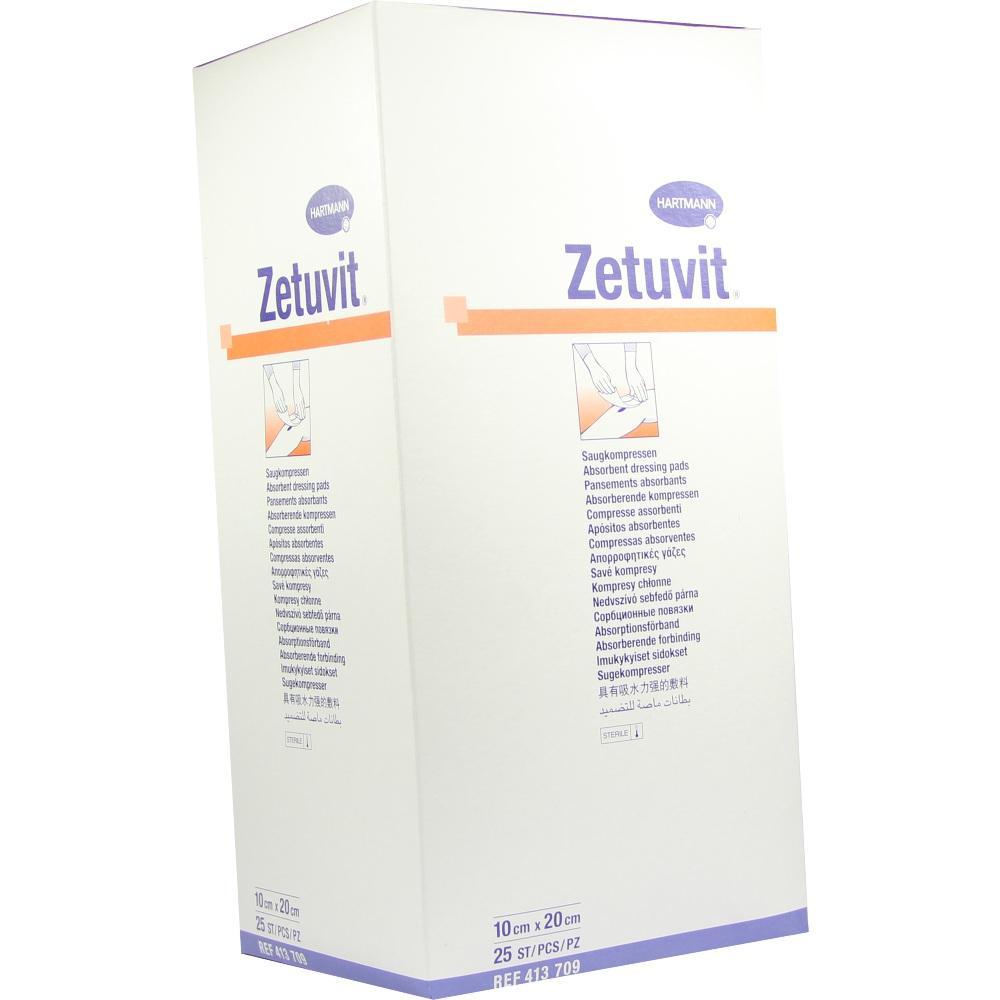 Wei&szlig;e Schachtel mit der Aufschrift "Zetuvit" und Illustration auf der Vorderseite.