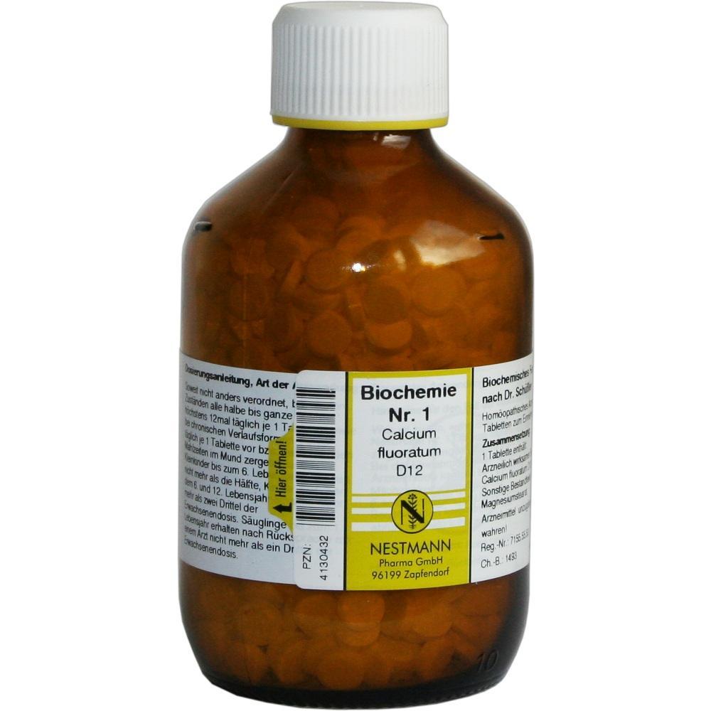 Braunes Glasfl&auml;schchen mit wei&szlig;em Deckel und Etikett f&uuml;r hom&ouml;opathische Tabletten.