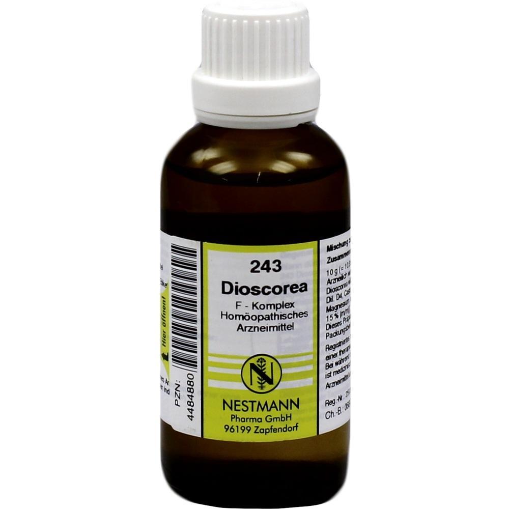 Braunes Fl&auml;schchen mit wei&szlig;em Deckel und Etikett f&uuml;r hom&ouml;opathisches Mittel.