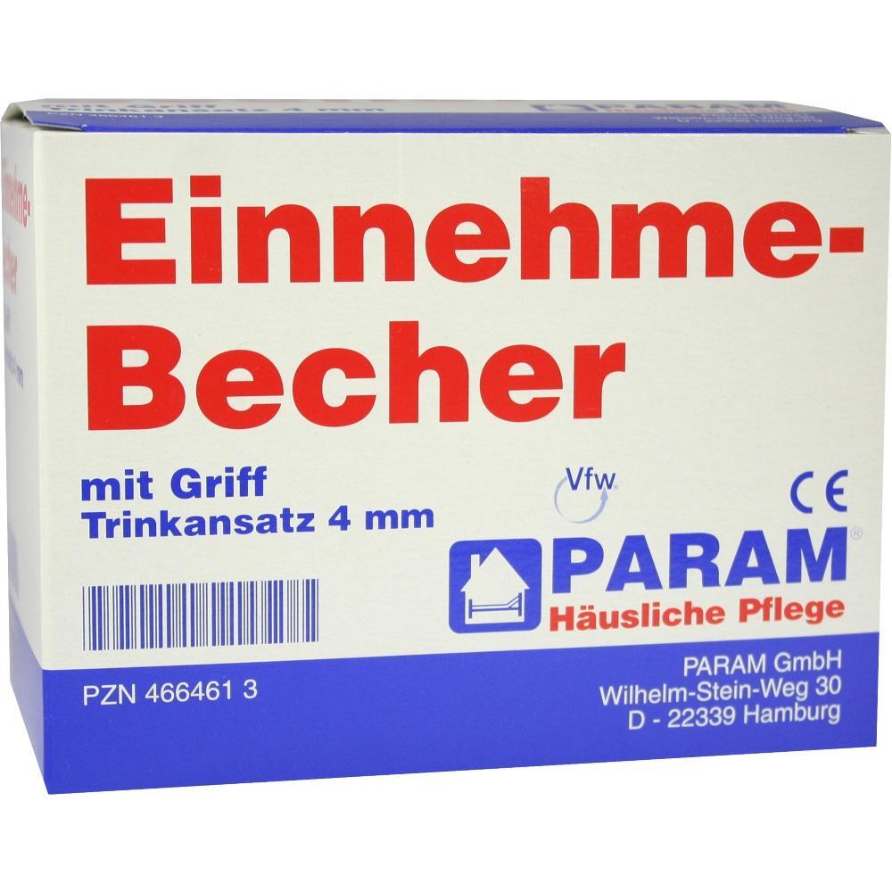 Eine Verpackung für Becher mit Griff von der Firma PARAM.