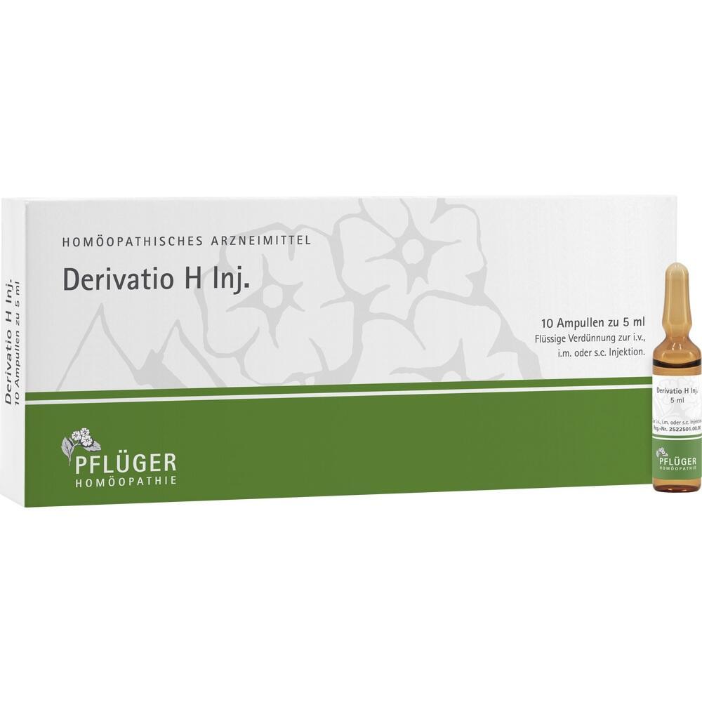 Eine Packung mit homöopathischen Ampullen von Pflüger.