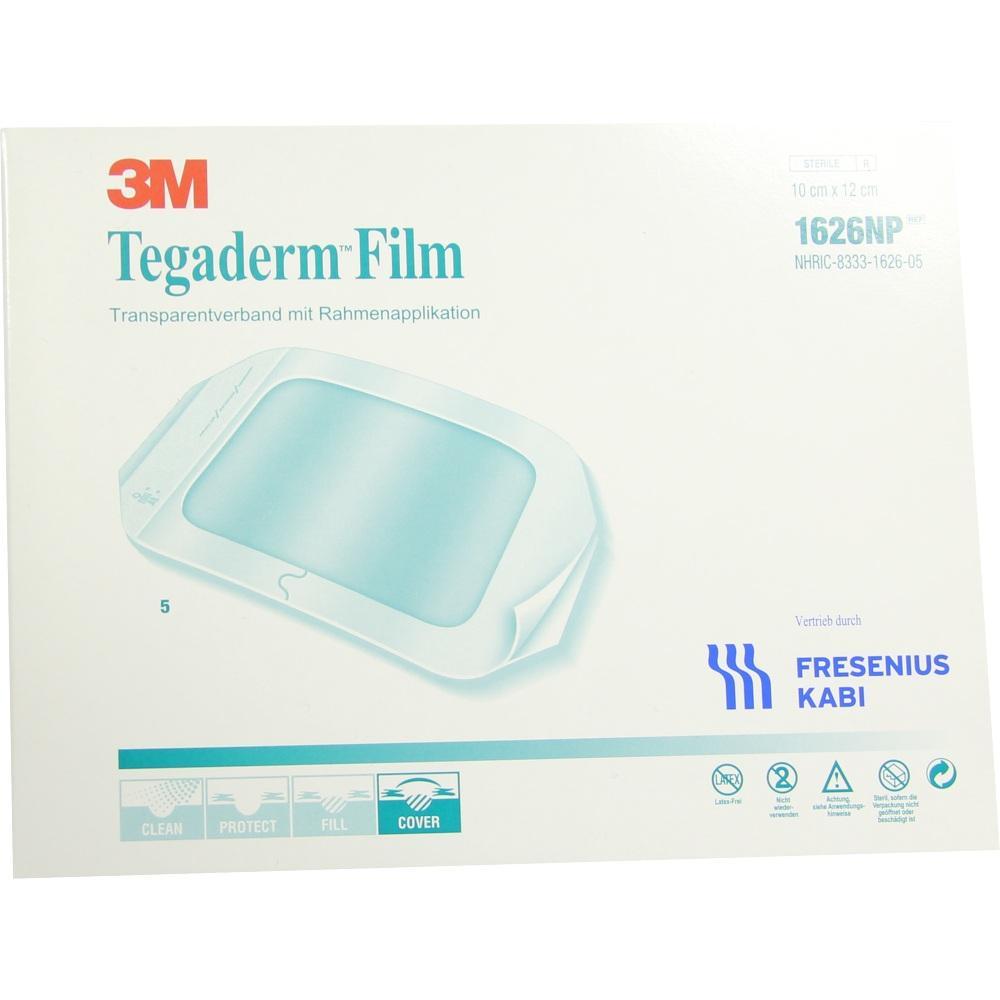 Verpackung von 3M Tegaderm Film, ein transparenter Verband.