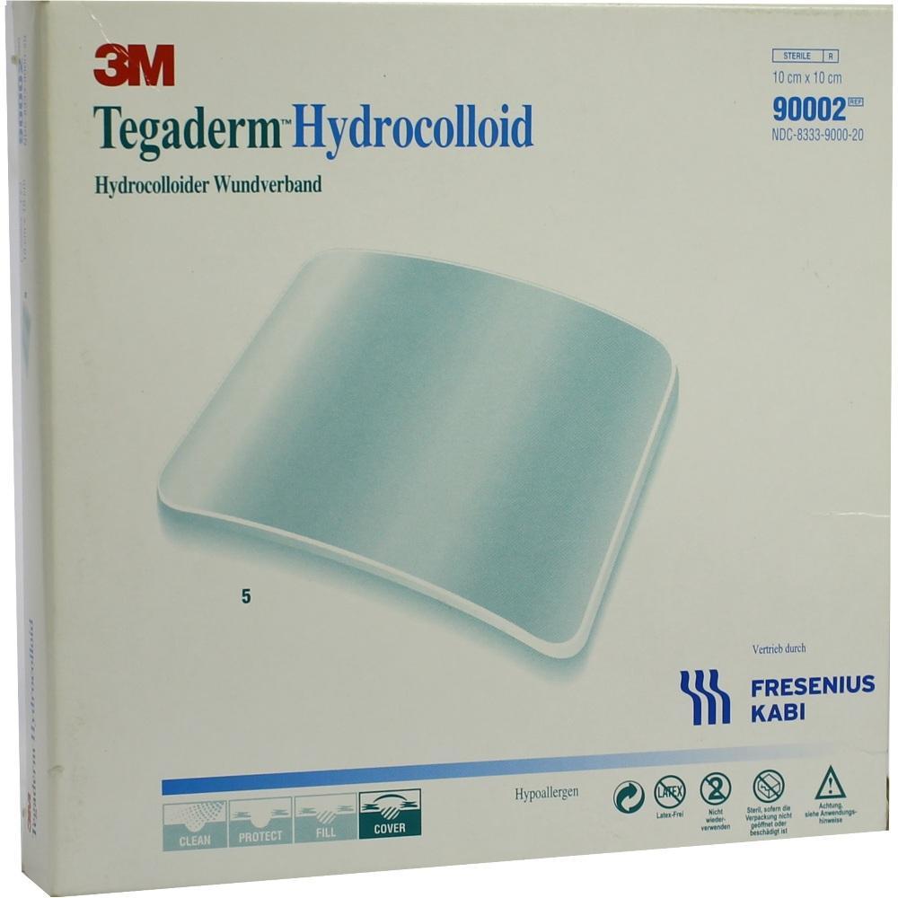 Eine Verpackung eines Tegaderm-Hydrocolloid-Wundverbands von 3M.