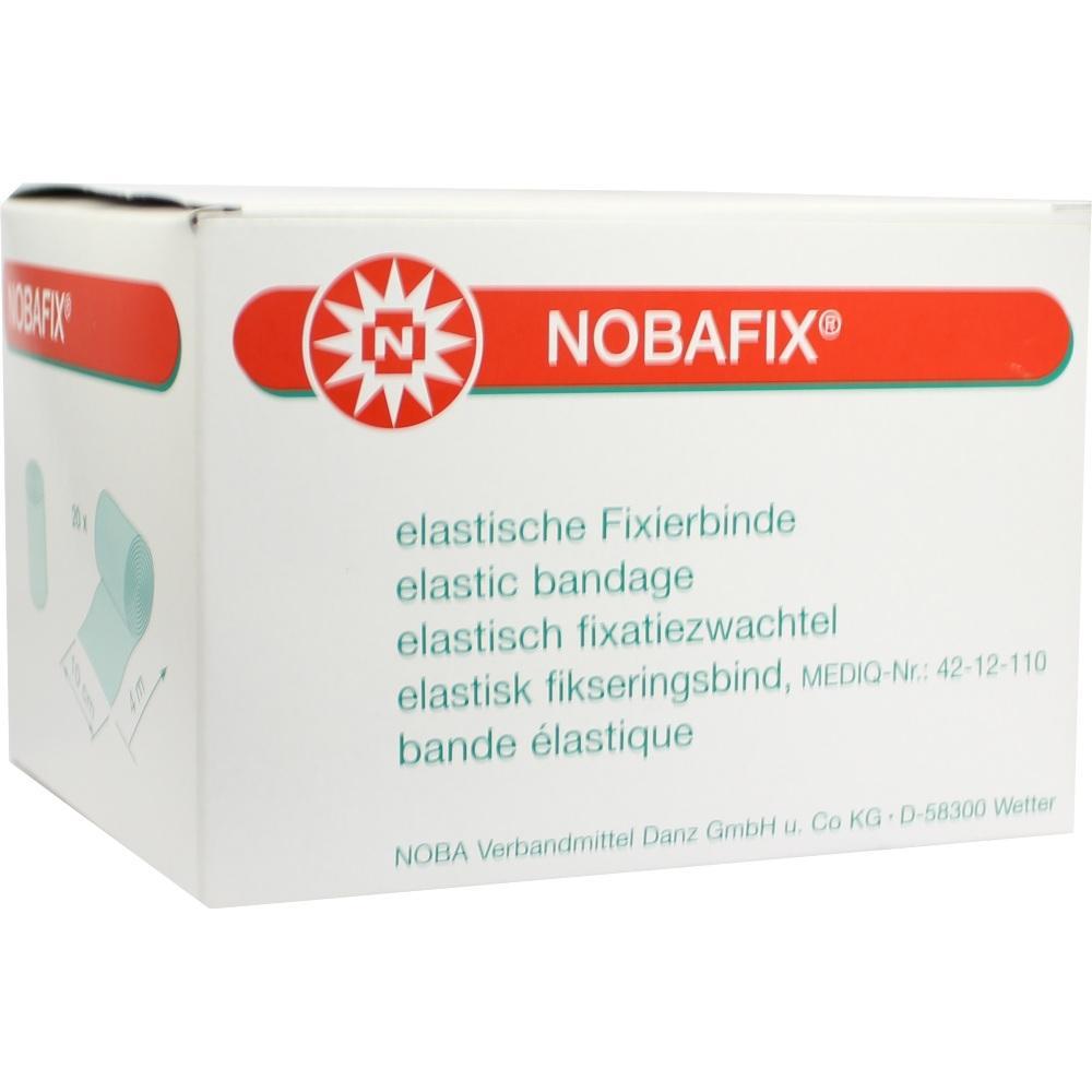 Eine Verpackung von elastischen Fixierbinden mit der Aufschrift "NOBAFIX".