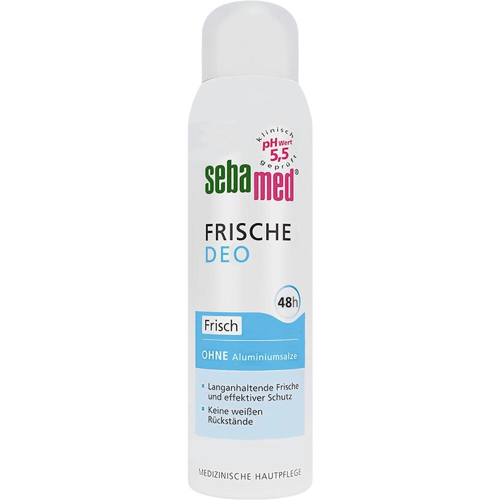 Eine Dose Sebamed Frische Deo ohne Aluminium und Alkohol.