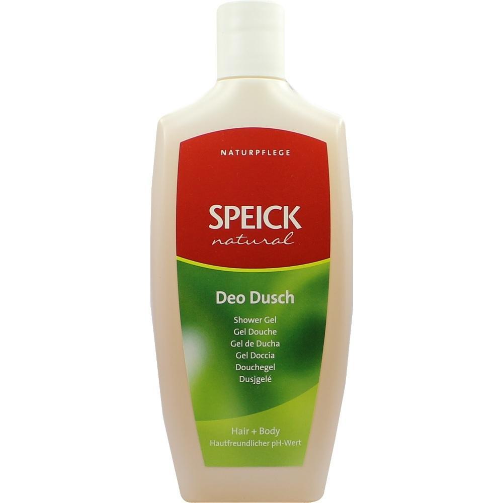Eine Flasche Speick Natural Deo Dusch f&uuml;r Haare und K&ouml;rper.