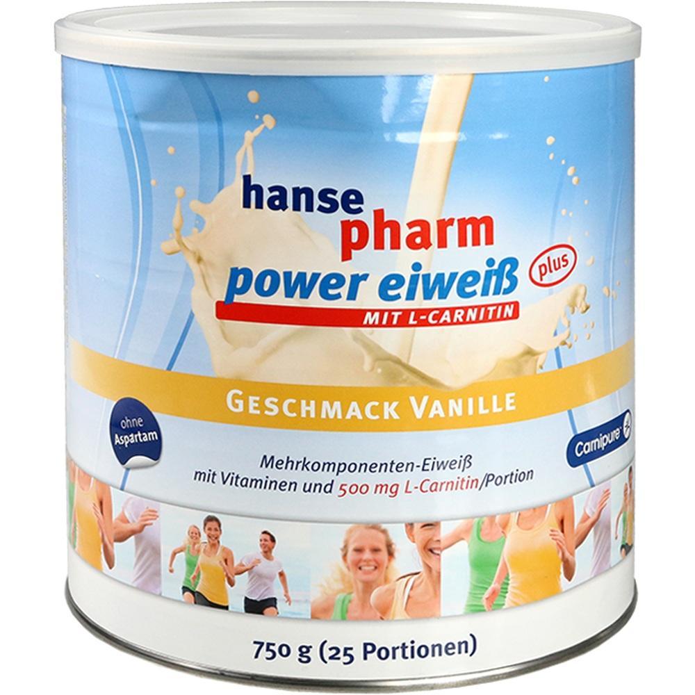 Dose mit Vanille-Proteinpulver, 750 g, von Hanse Pharm.