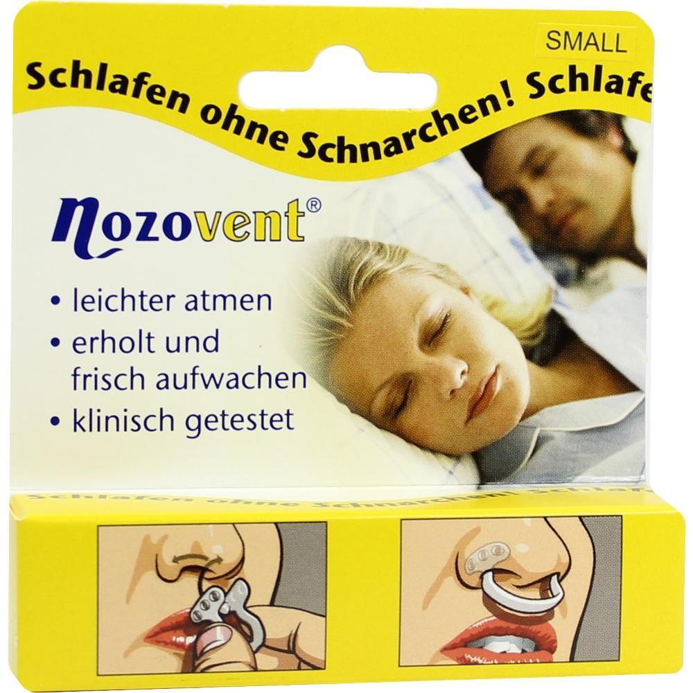 Ein Produkt für besseren Schlaf ohne Schnarchen wird gezeigt.