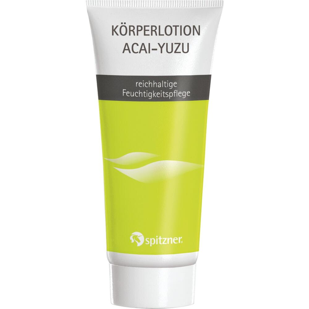 Eine Tube K&ouml;rperlotion mit Acai-Yuzu-Duft.