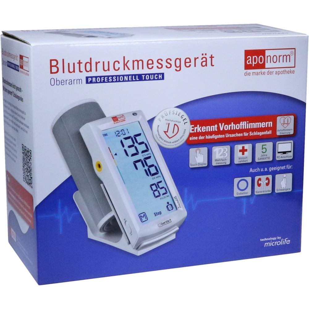 Eine Verpackung f&uuml;r ein Blutdruckmessger&auml;t zur Erkennung von Vorhofflimmern.