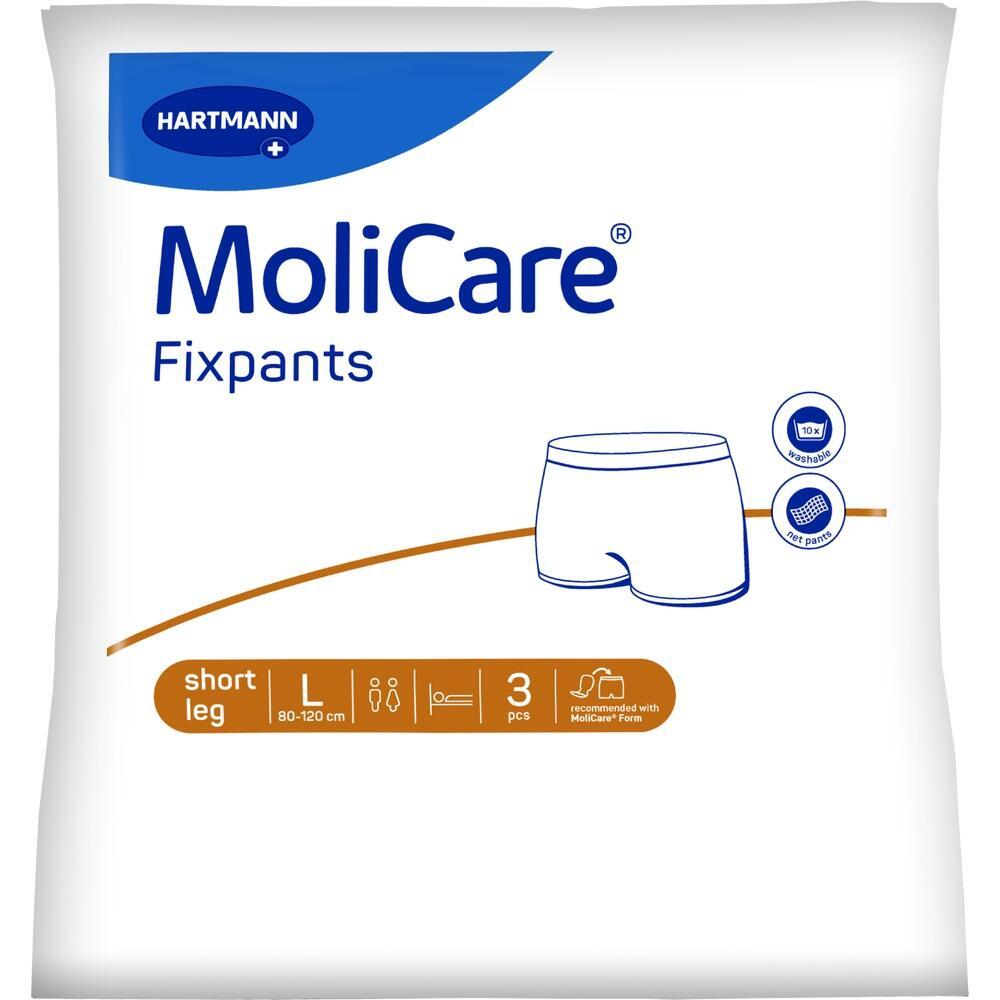 Verpackung von MoliCare Fixpants mit Abbildung einer Unterhose.