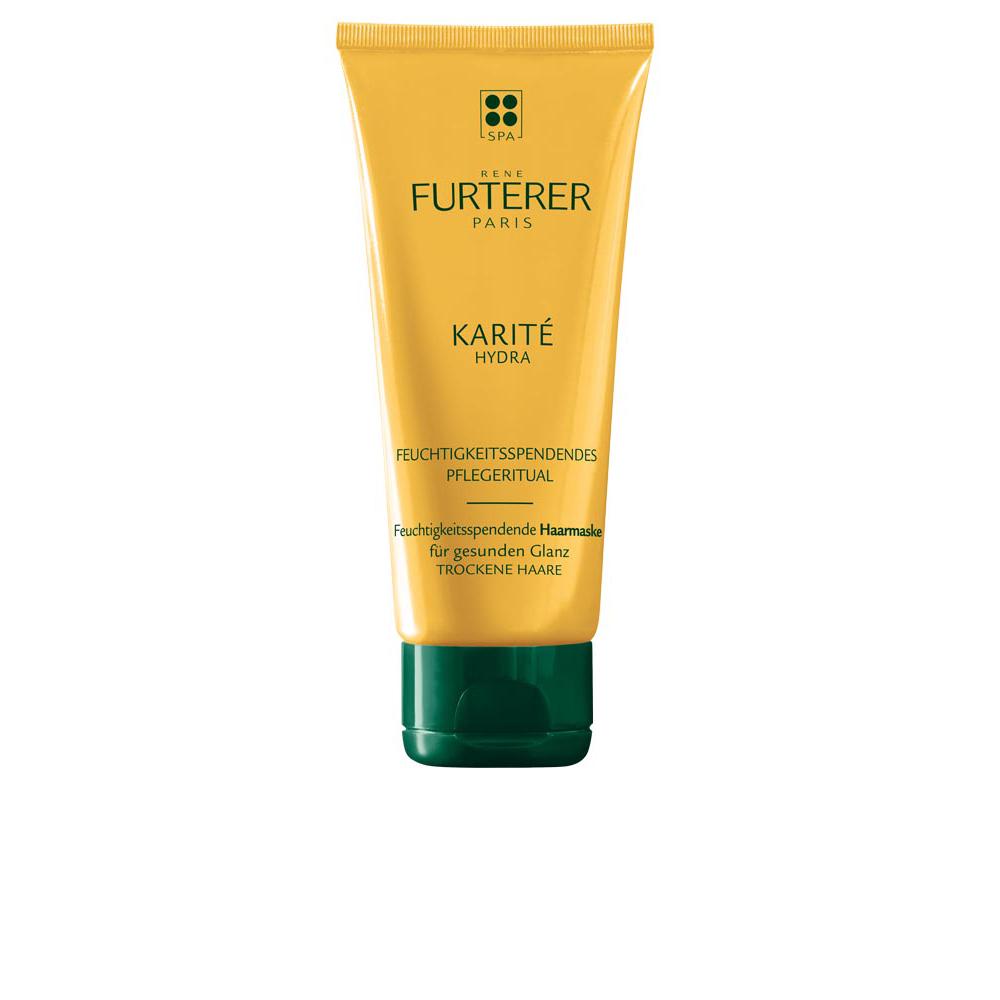 Gelbe Tube mit grüner Kappe, Haarmaske für trockene Haare.