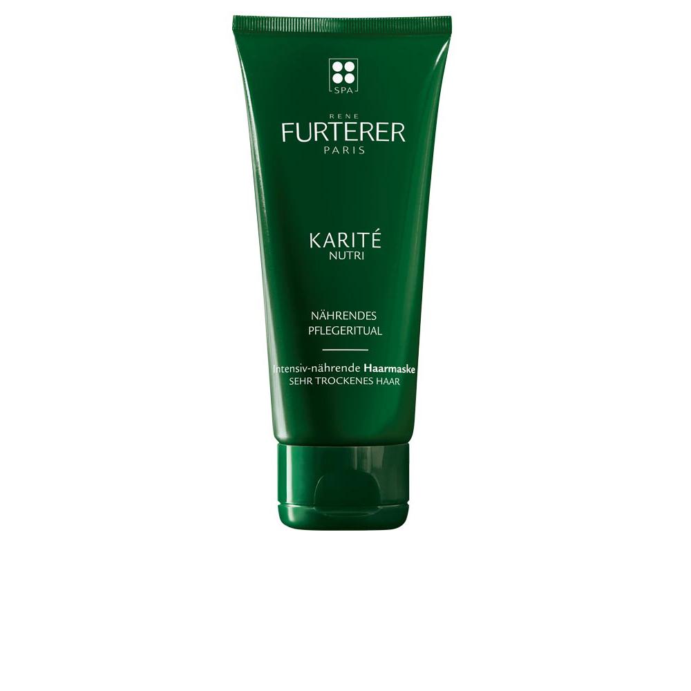 Grüne Tube mit Haarmaske für sehr trockenes Haar von René Furterer.