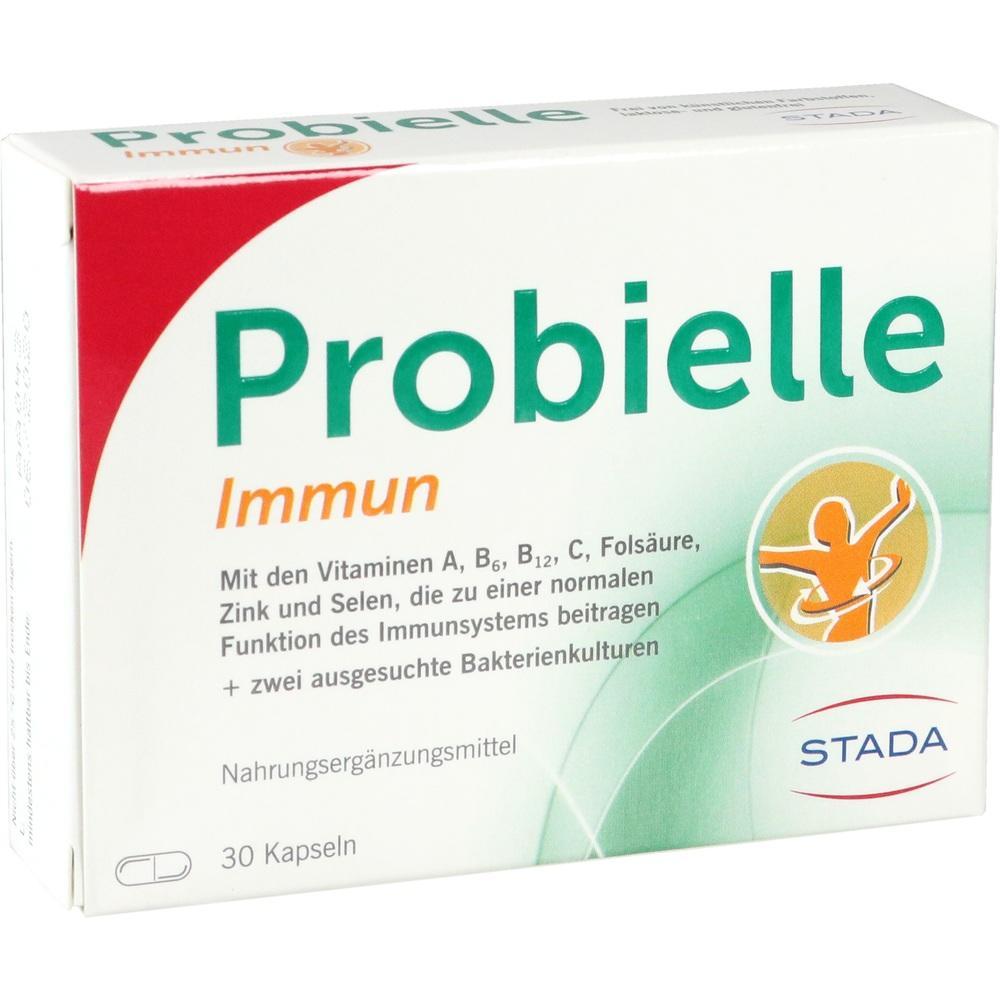 Verpackung von Nahrungsergänzungsmittel Probielle Immun mit 30 Kapseln.