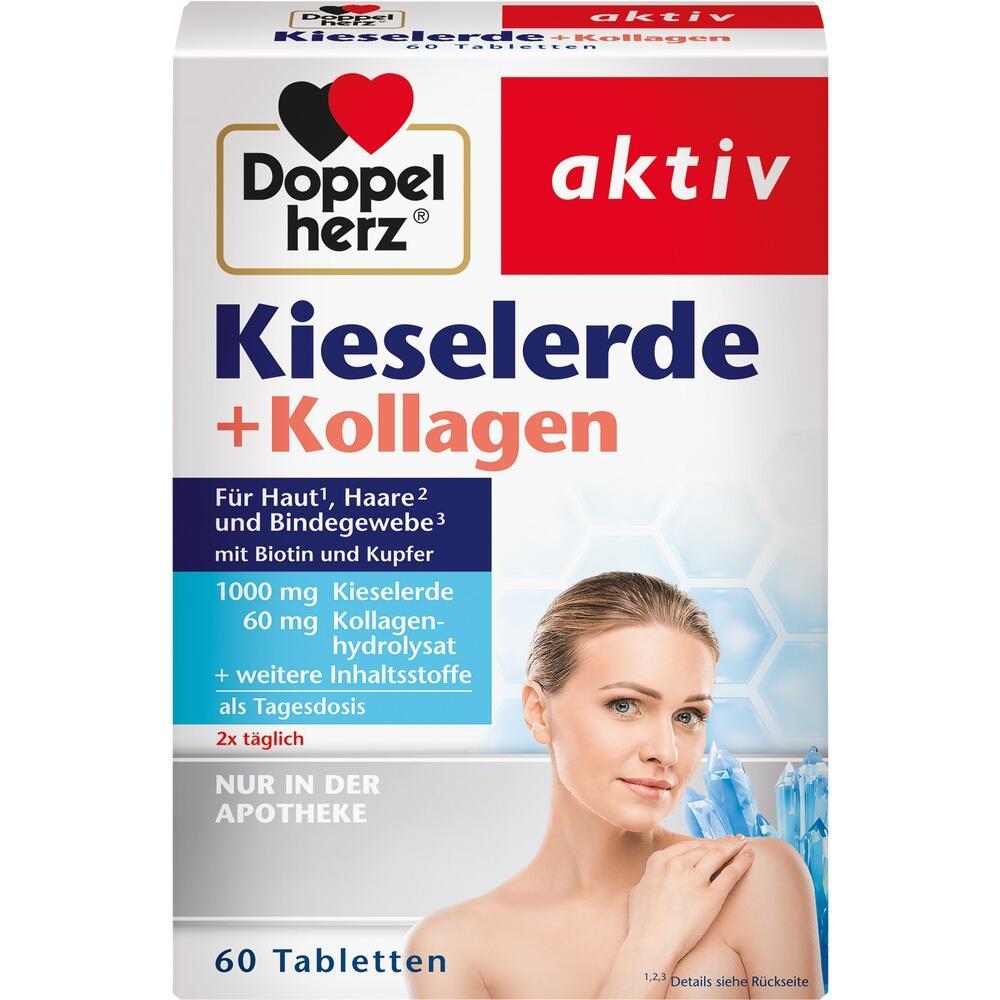 Eine Verpackung von Nahrungsergänzungsmitteln für Haut, Haare und Bindegewebe.