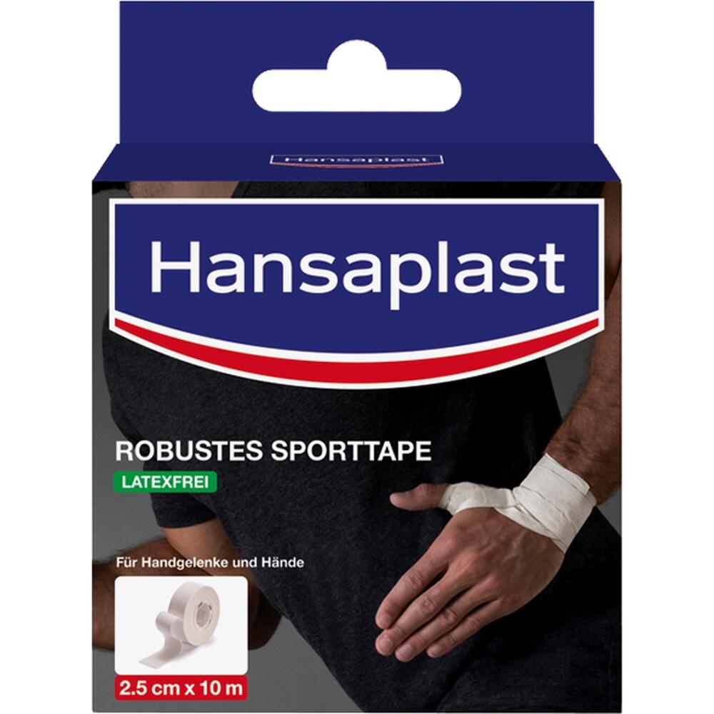 Eine Packung Hansaplast robustes Sporttape für Handgelenke und Hände.