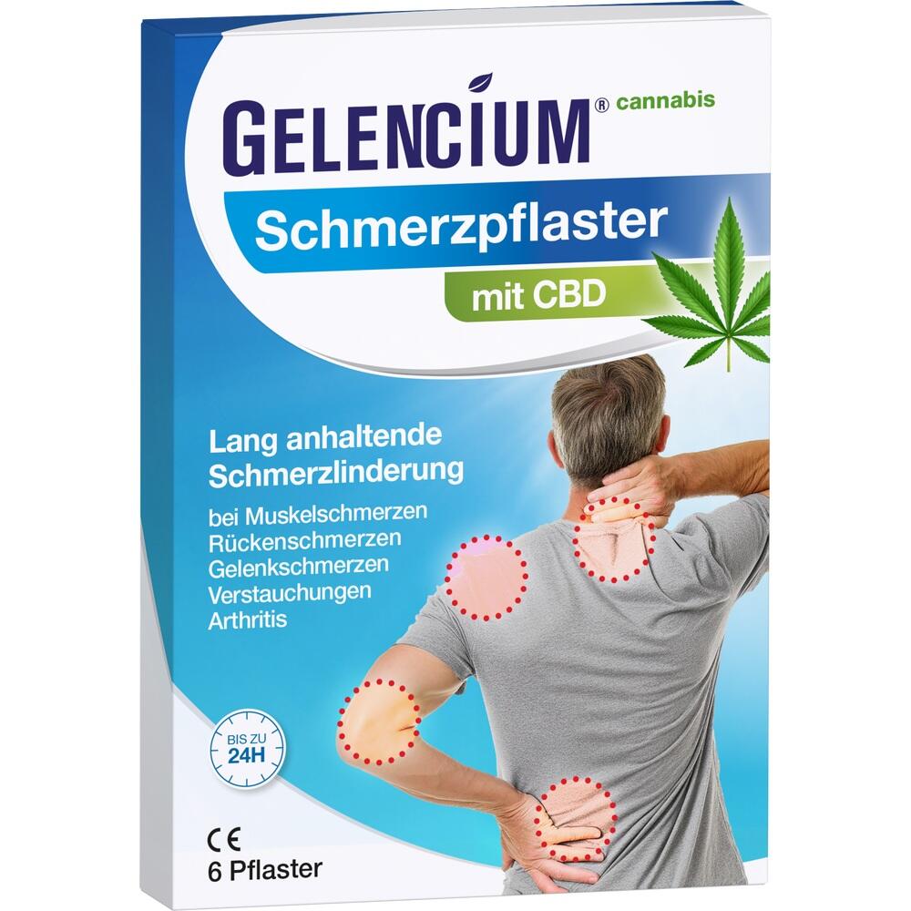 Eine Verpackung mit Schmerzpflastern zur Linderung von Muskel- und Gelenkschmerzen.